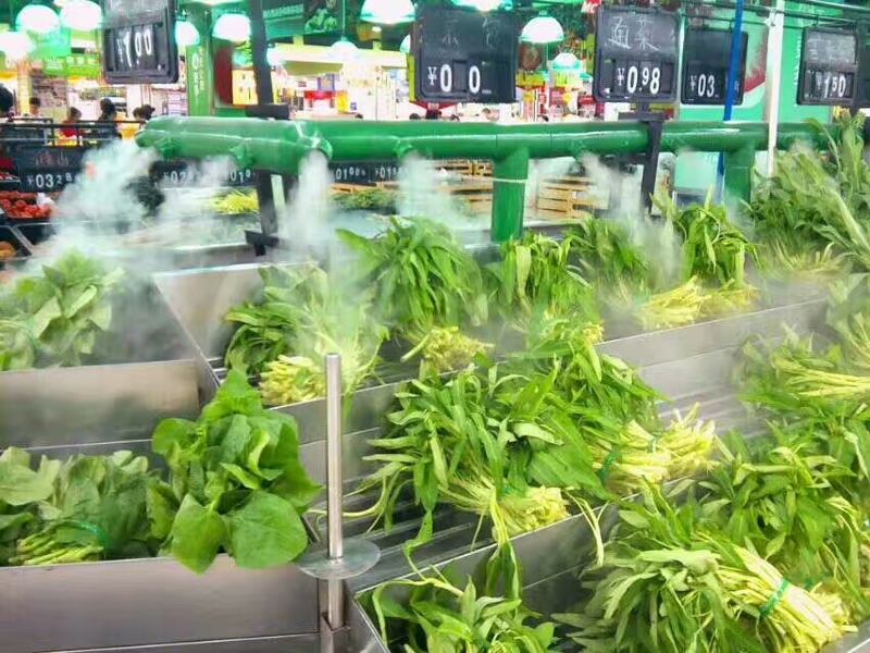 超市菜品-喷雾加湿