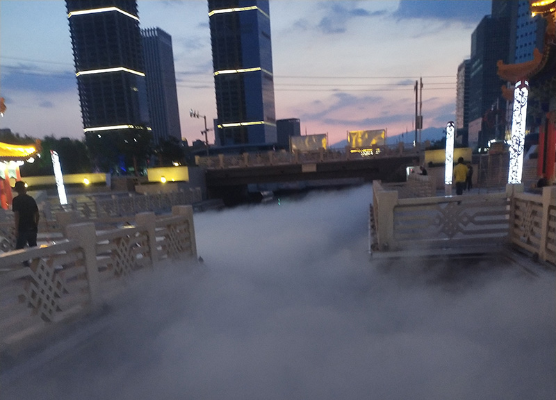 宁夏银川-喷雾景观