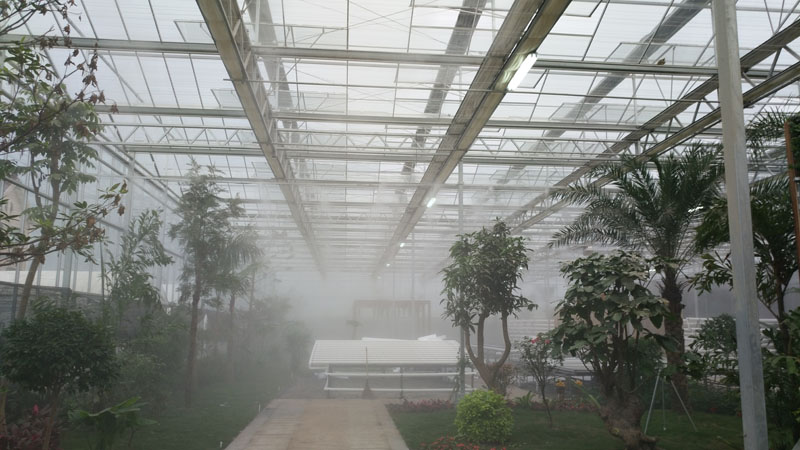 南京观光大棚-喷雾降温